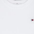 Boys White & Navy Blue Logo Pyjamas, 1, hi-res