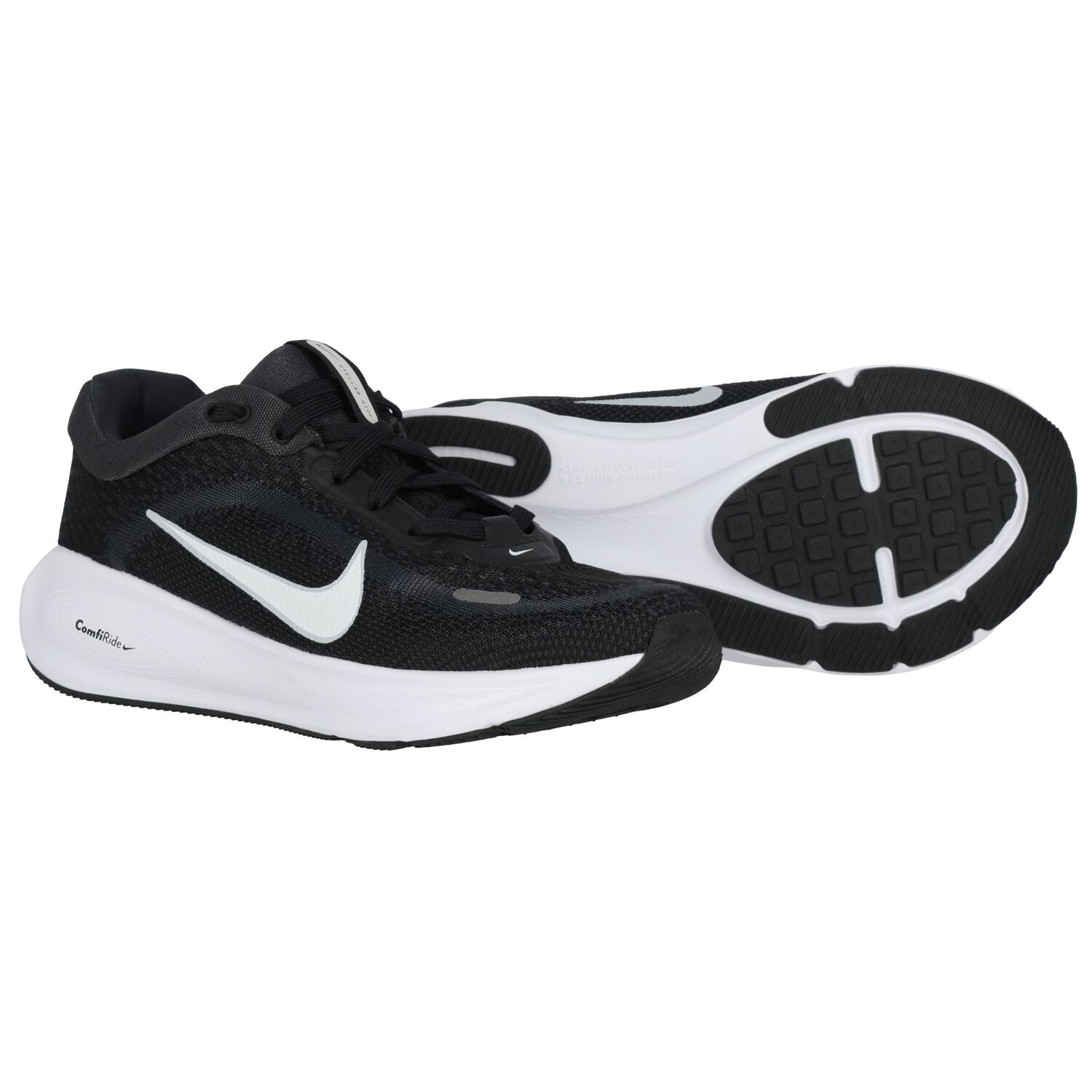 Black Logo Stellar Ride Trainers, 1, hi-res