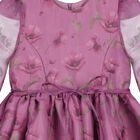 Girls Purple Floral Dress, 1, hi-res