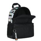 Black Logo Backpack, 2, hi-res