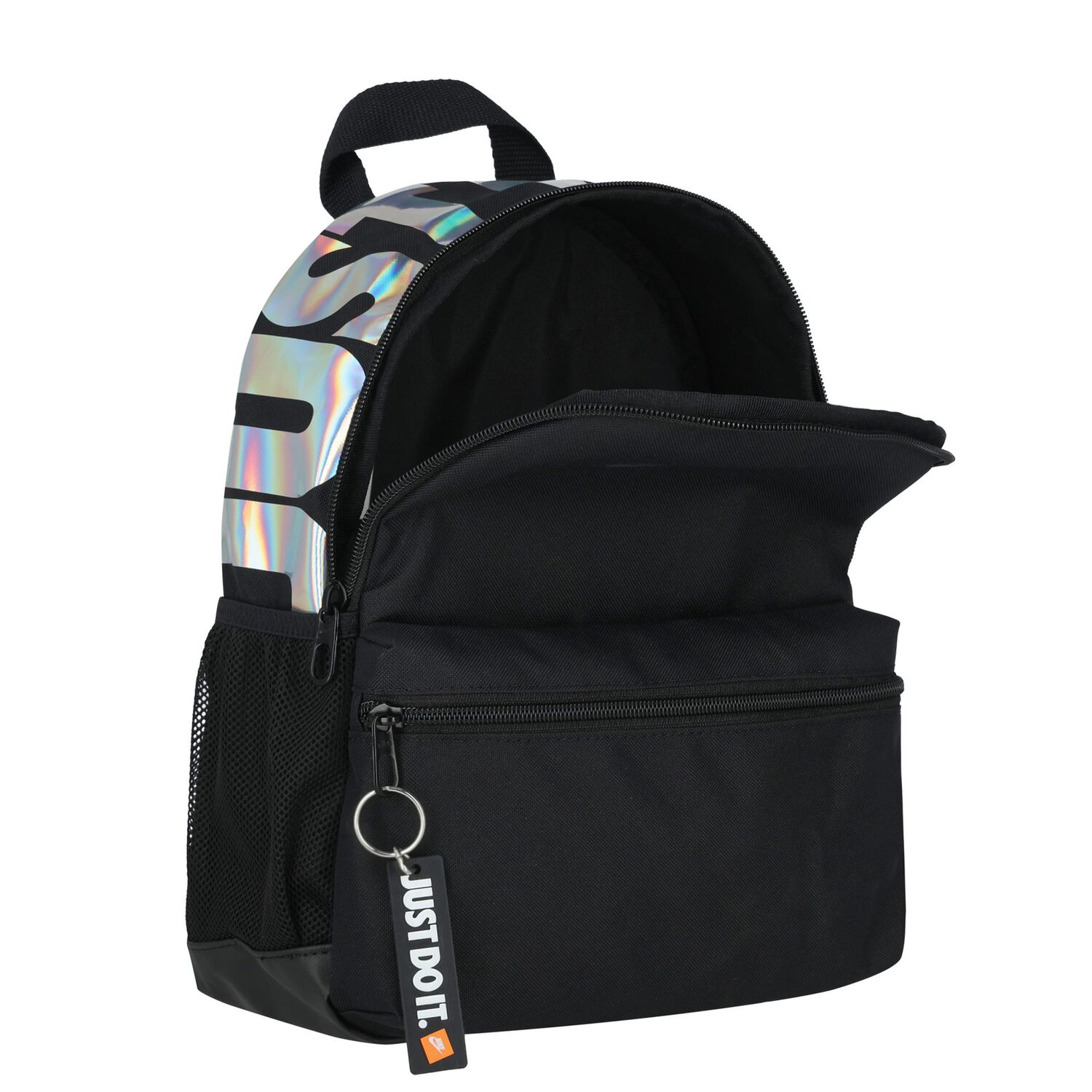 Black Logo Backpack, 2, hi-res