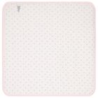 Baby Girls Pink & White Logo Blanket, 1, hi-res