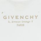 Younger Girls White Logo T-Shirt, 1, hi-res