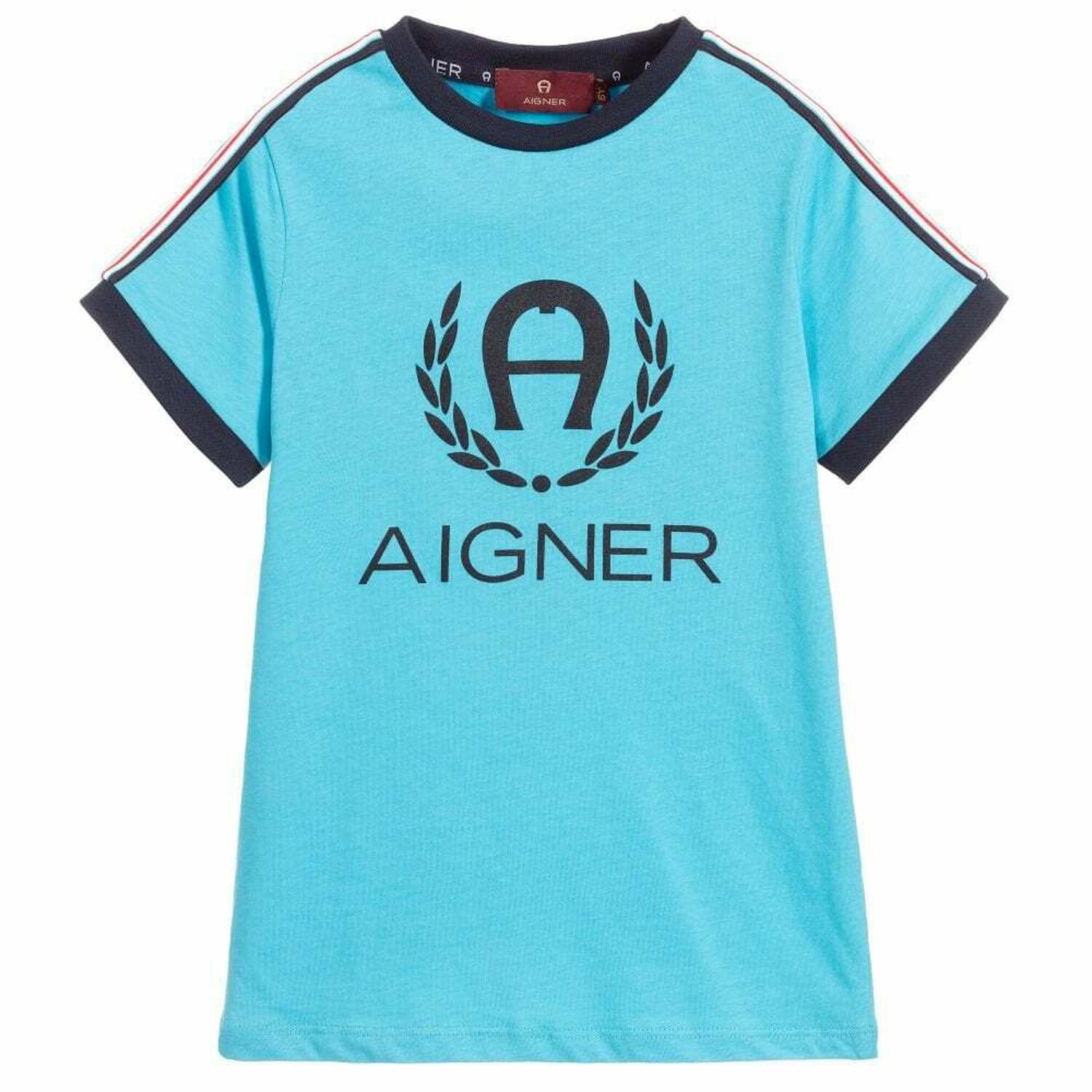 Boys Navy Blue Logo T-Shirt, 1, hi-res image number null