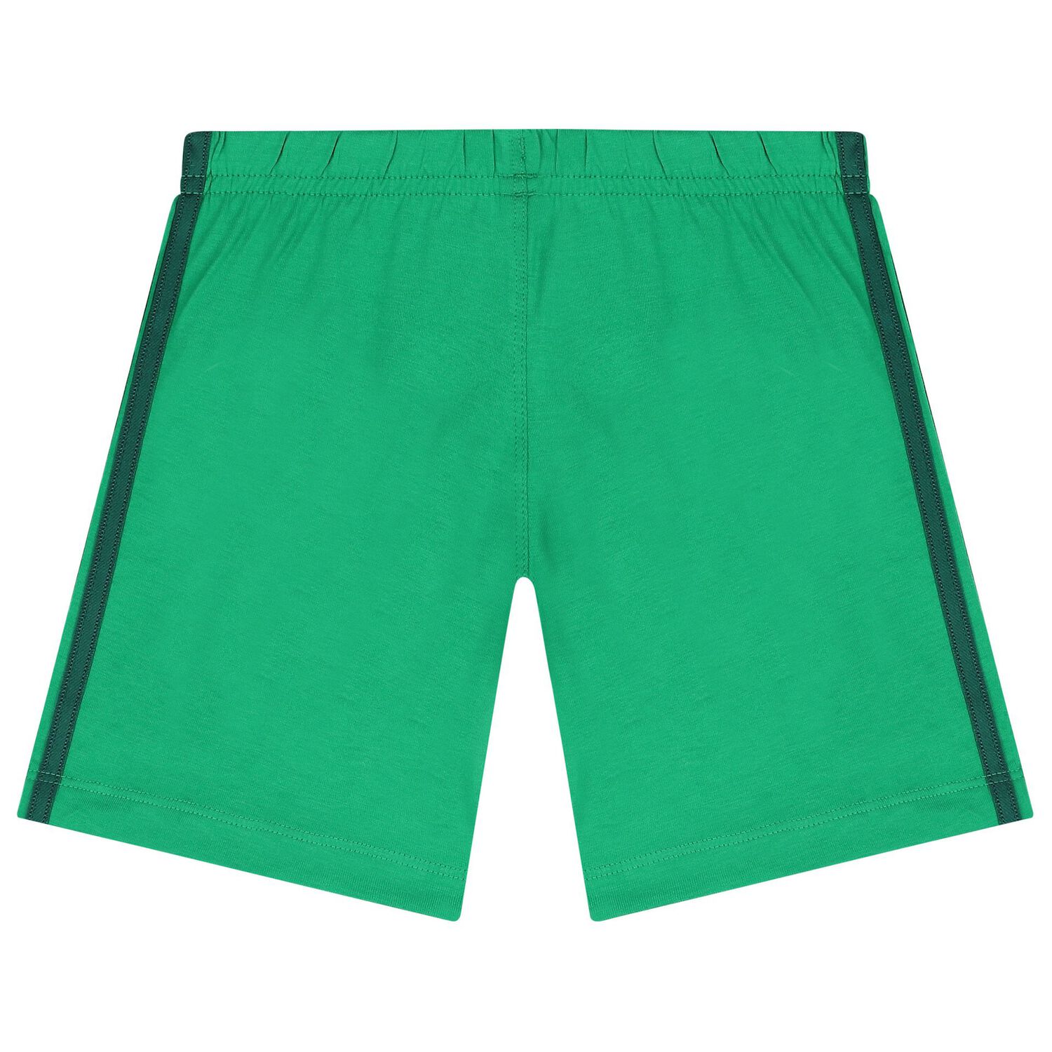 Grey & Green Logo Shorts Set, 1, hi-res