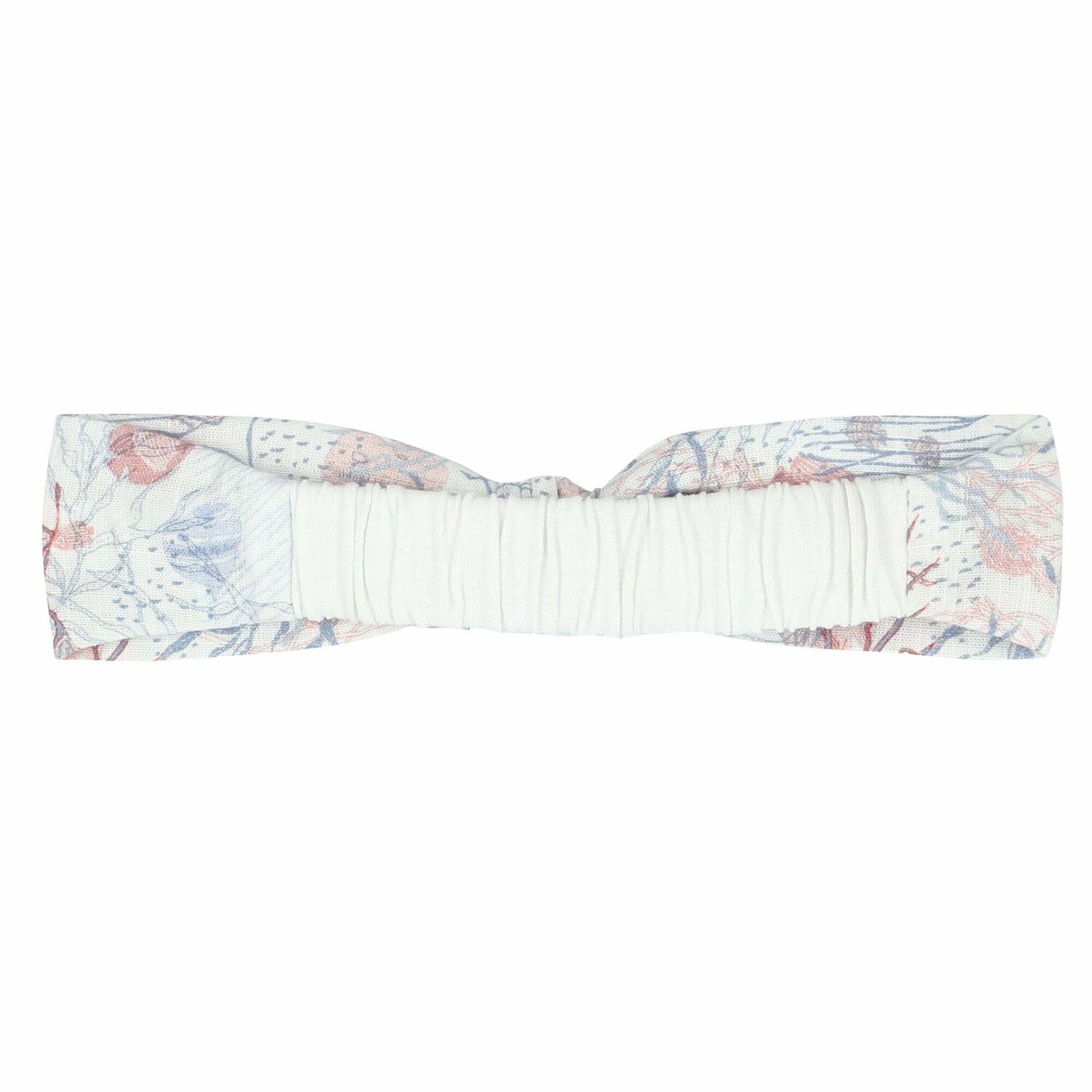 Baby Girls White Bow Headband, 1, hi-res