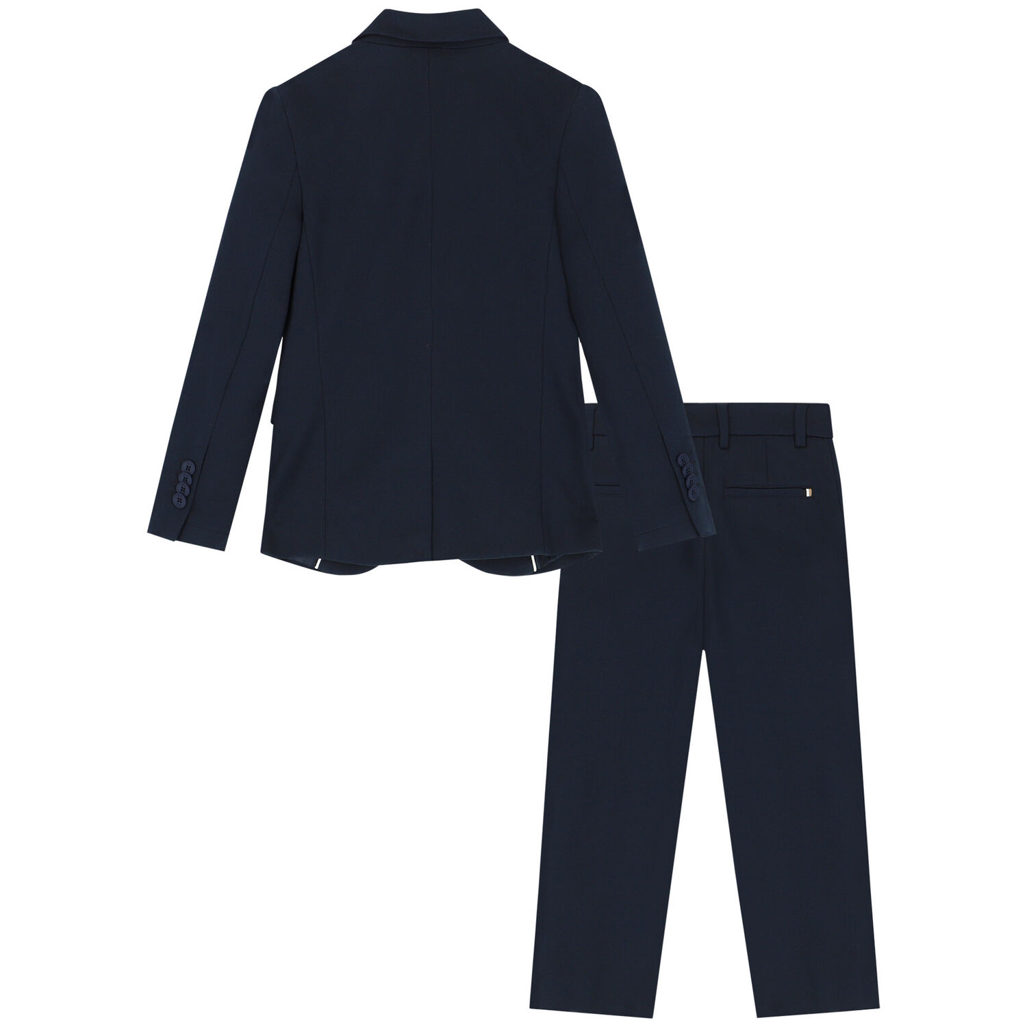 Boys Navy Blue Milano Suit, 1, hi-res