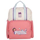 Girls Ivory & Pink Dollhouse Backpack, 1, hi-res