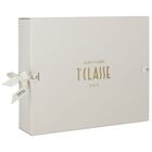 Ivory & Beige Geo Map Babygrow Gift Set, 3, hi-res