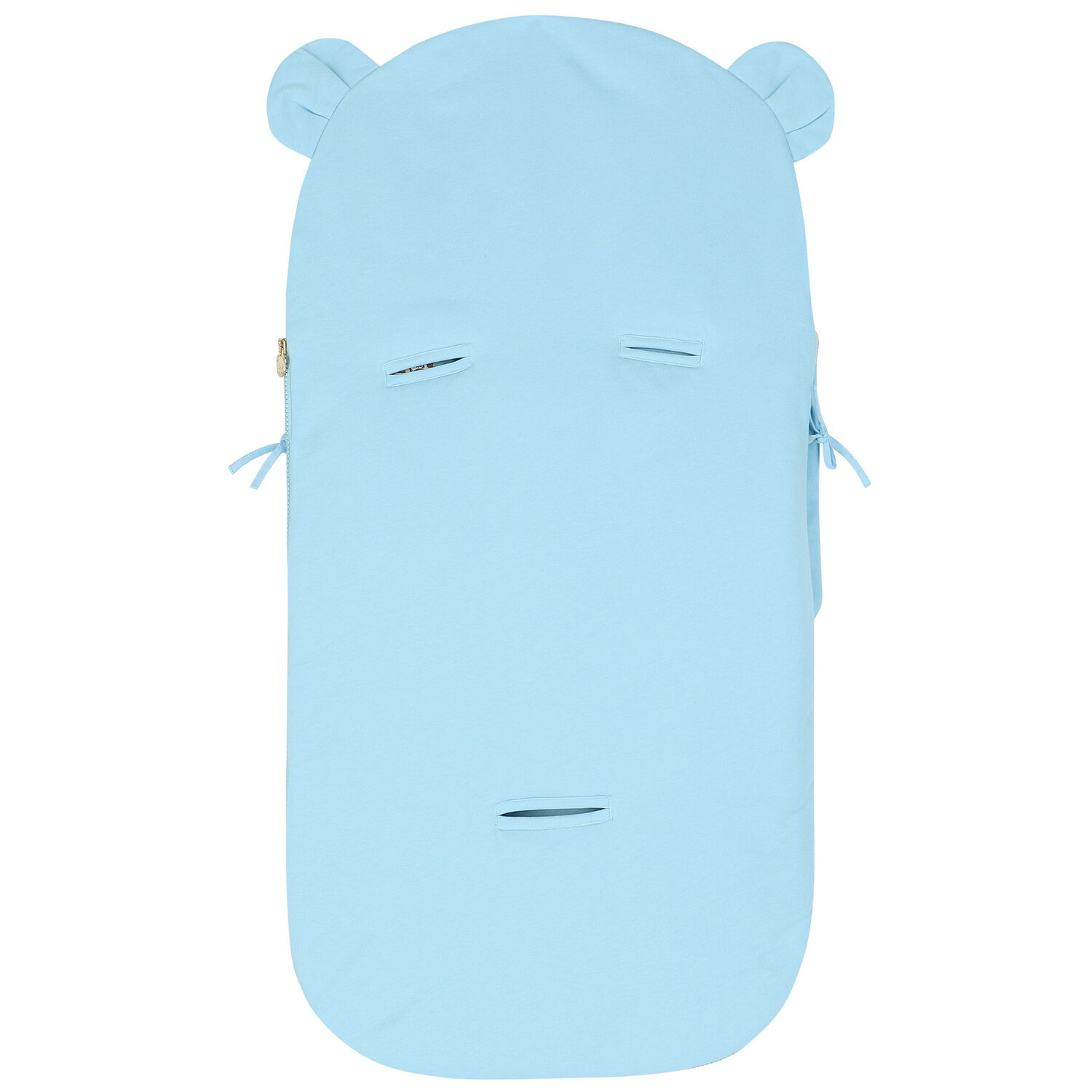 Blue Teddy Bear Logo Baby Nest, 1, hi-res