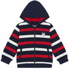 Younger Boys Red & Navy Tracksuit, 2, hi-res