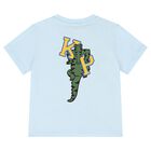 Younger Boys Blue & Yellow T-Shirts ( 2-Pack ), 1, hi-res