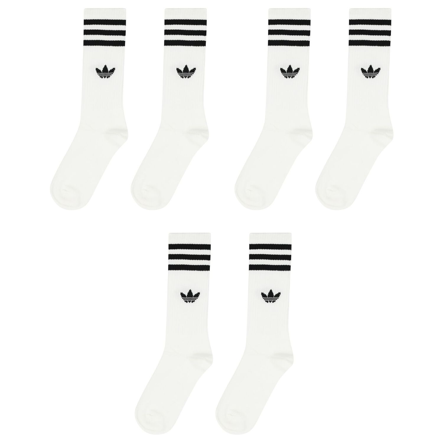 White Logo Socks ( 3-Pack ), 1, hi-res image number null