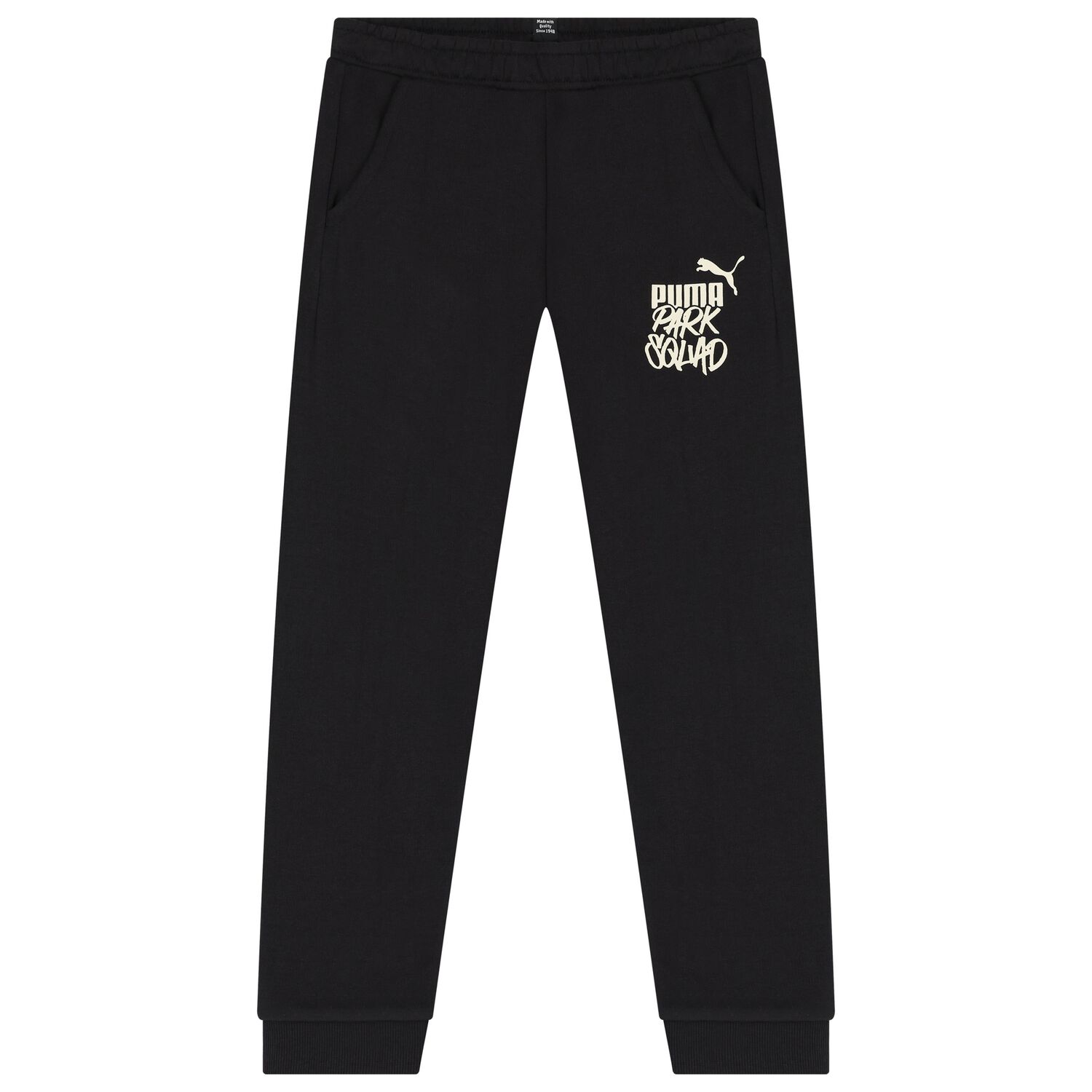Boys Black Logo Joggers, 1, hi-res image number null