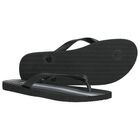 Black Logo Flip Flops, 1, hi-res