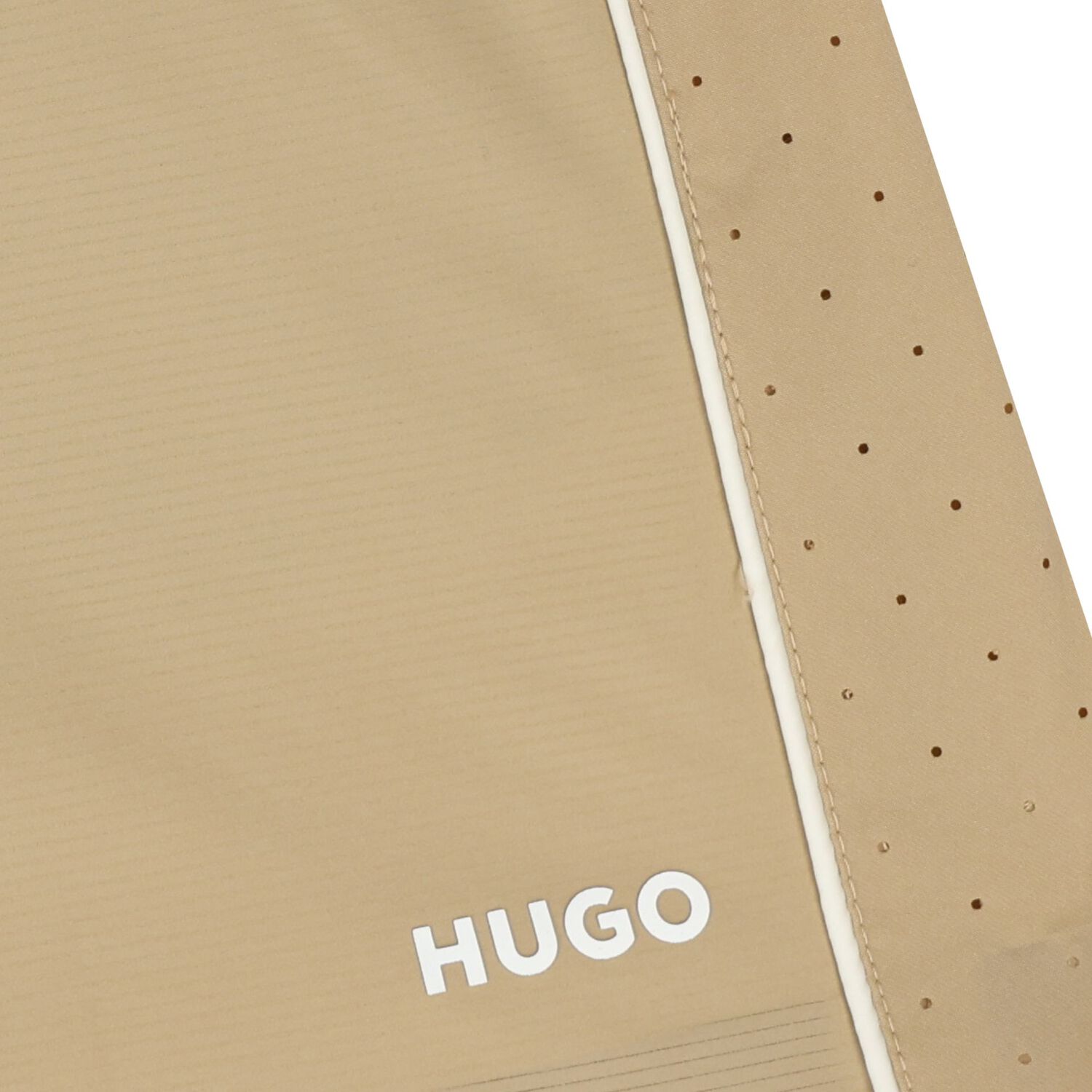 Boys Beige Logo Shorts, 2, hi-res