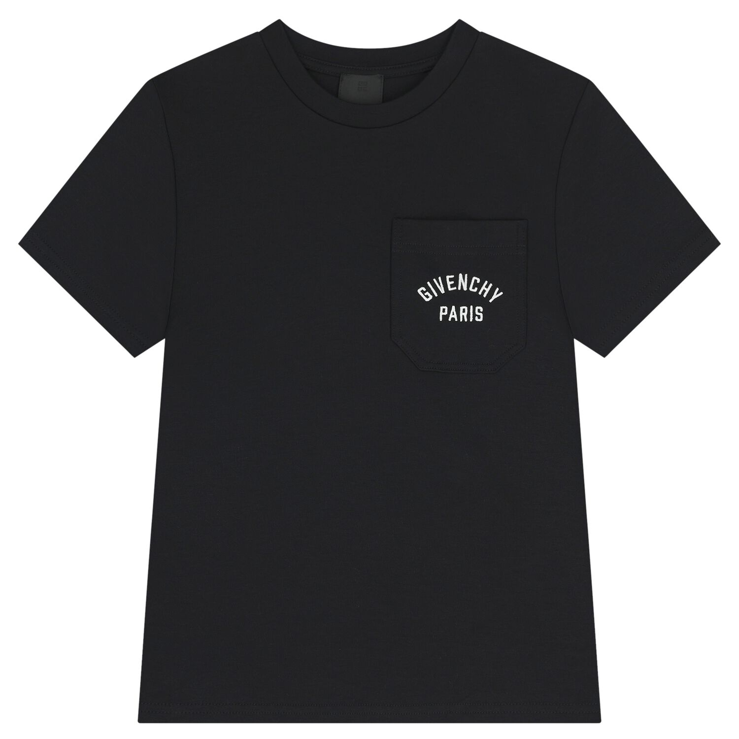 Boys Black Logo T-Shirt, 1, hi-res