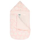 Baby Girls Pink Boke Flower Reversible Nest, 1, hi-res
