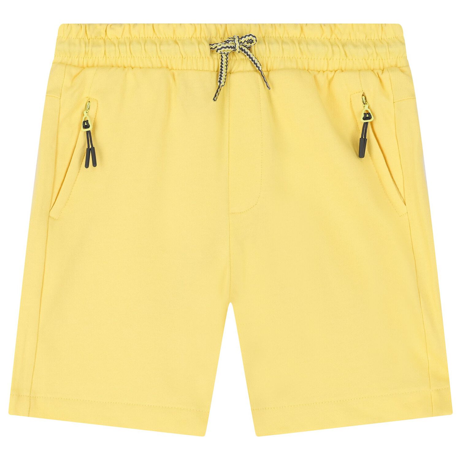 Boys White & Yellow Surfing Board Shorts Set, 2, hi-res image number null