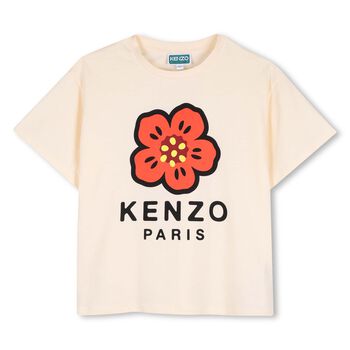 Ivory Boke Flower T-Shirt