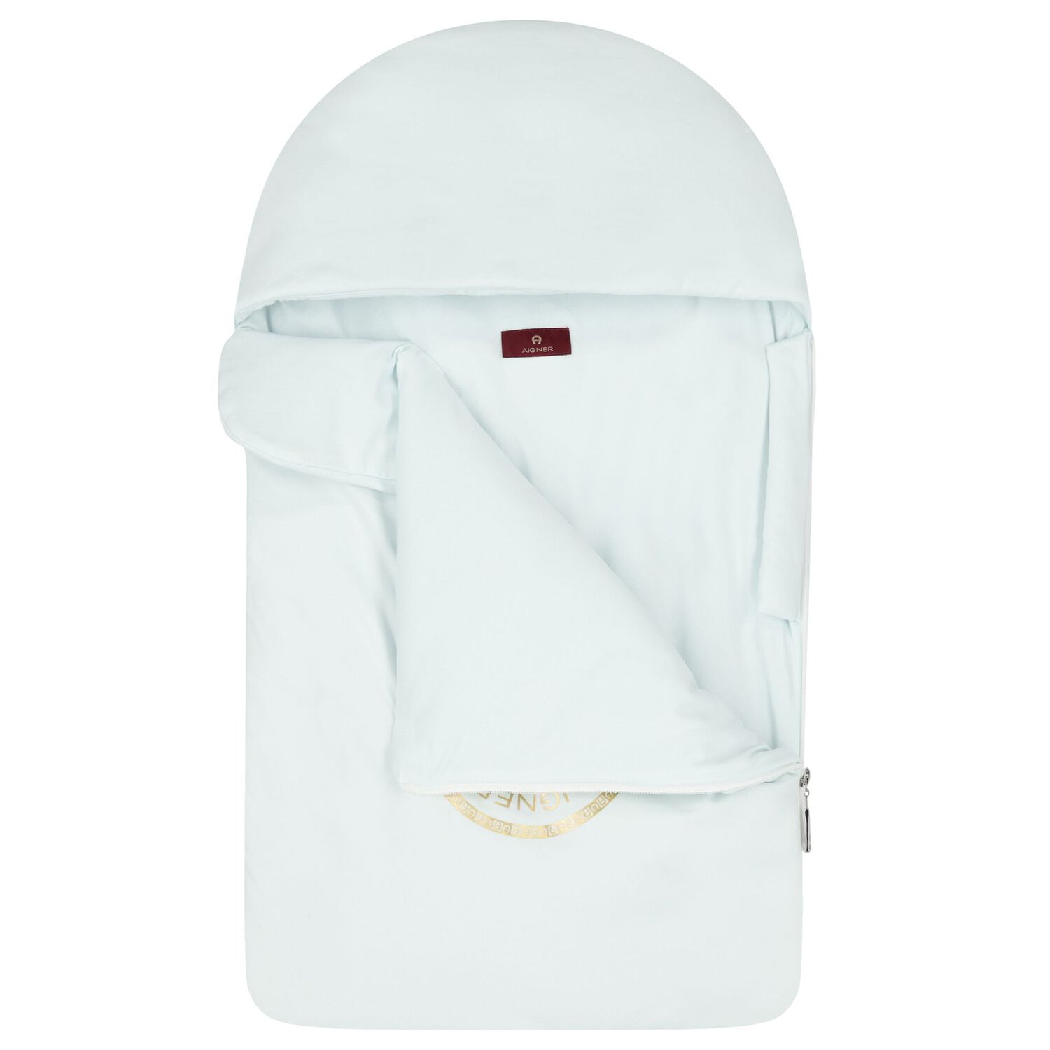 Baby Boys Blue & Gold Logo Nest, 3, hi-res