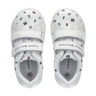 White Logo Trainers, 1, hi-res