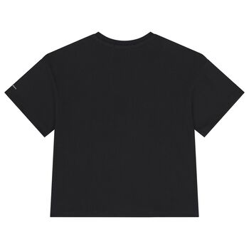 Girls Black Logo T-Shirt