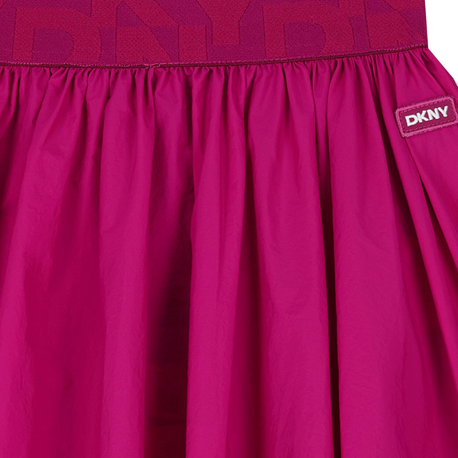 Girls Pink Logo Skirt, 1, hi-res