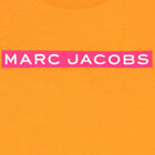 Girls Orange Logo T-Shirt, 1, hi-res