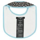 Baby Boys Blue & Monogram Print Babygrow Gift Set, 1, hi-res