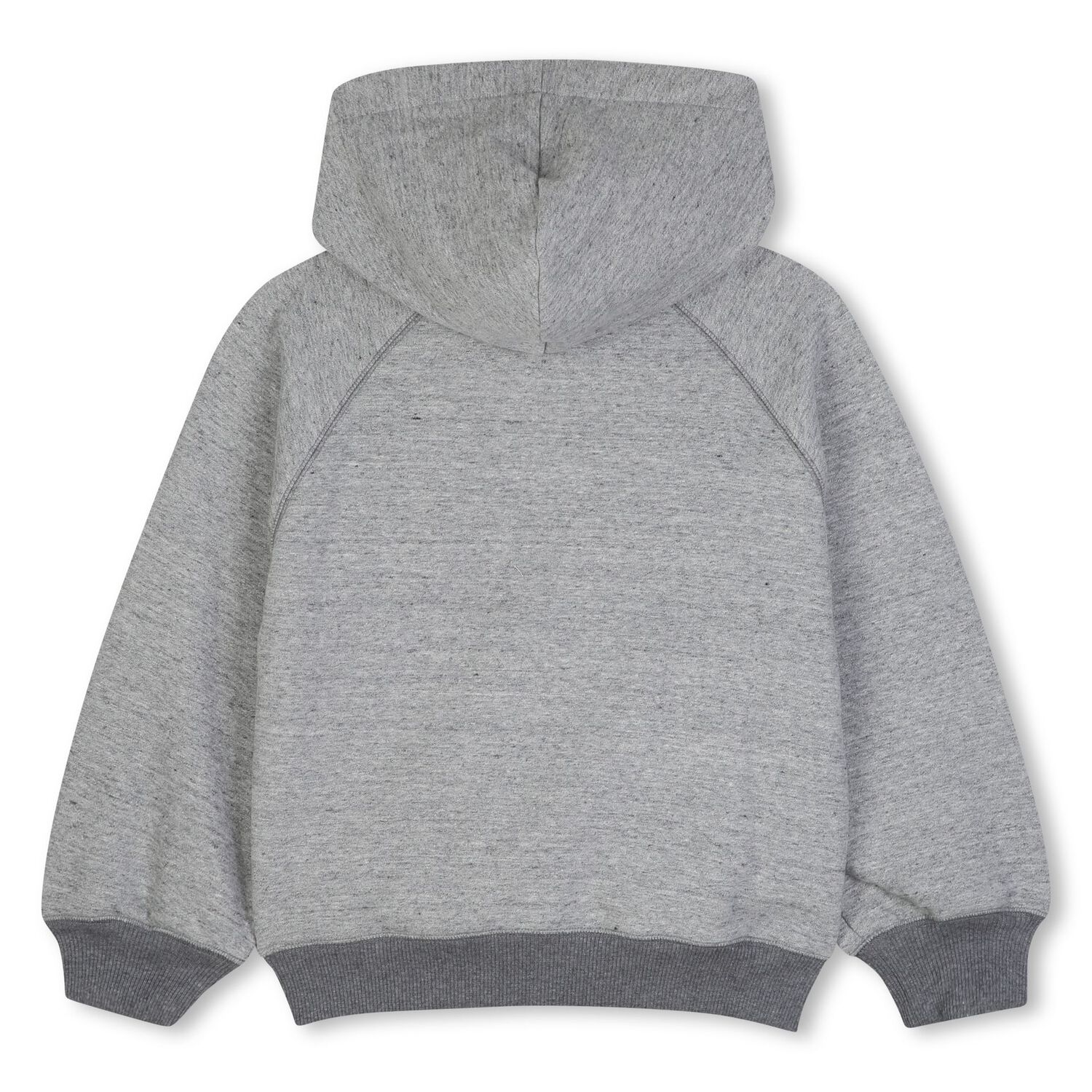 Girls Mini Me Grey Logo Hooded Top, 1, hi-res
