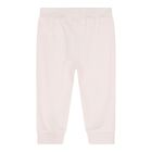 Baby Girls Pink Polo Bear Tracksuit, 1, hi-res