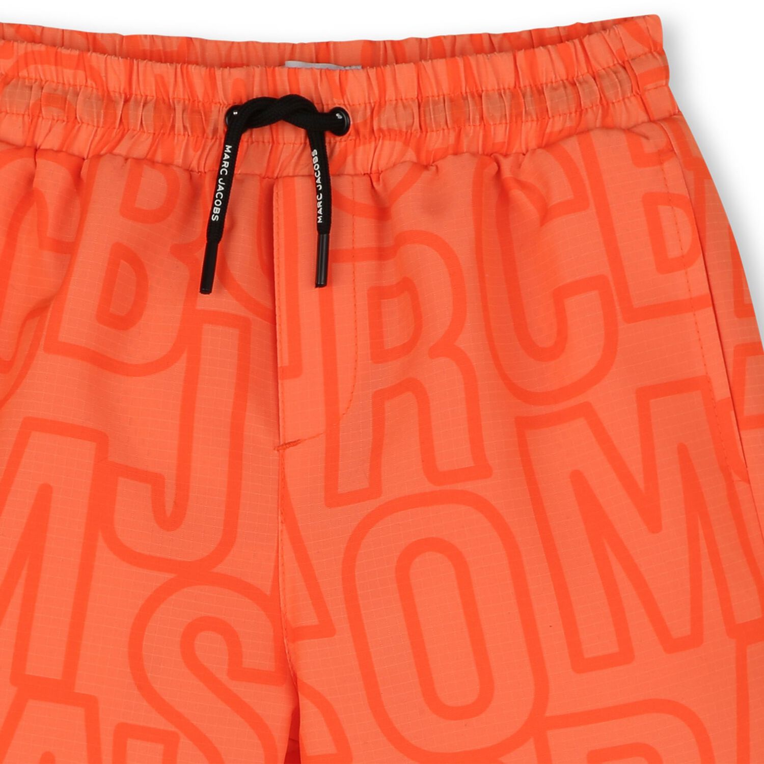 Boys Orange Logo Swim Shorts, 1, hi-res image number null