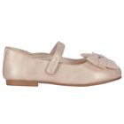 Girls Pink Bow Shoes, 4, hi-res