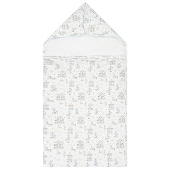 Baby Boys Blue & White Carousel Nest