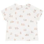 Baby Ivory & Beige Tracksuit Set, 1, hi-res