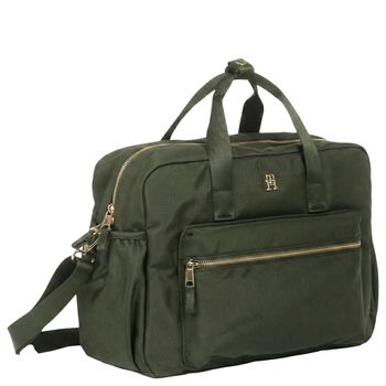 Olive Green Logo Baby Changing Bag