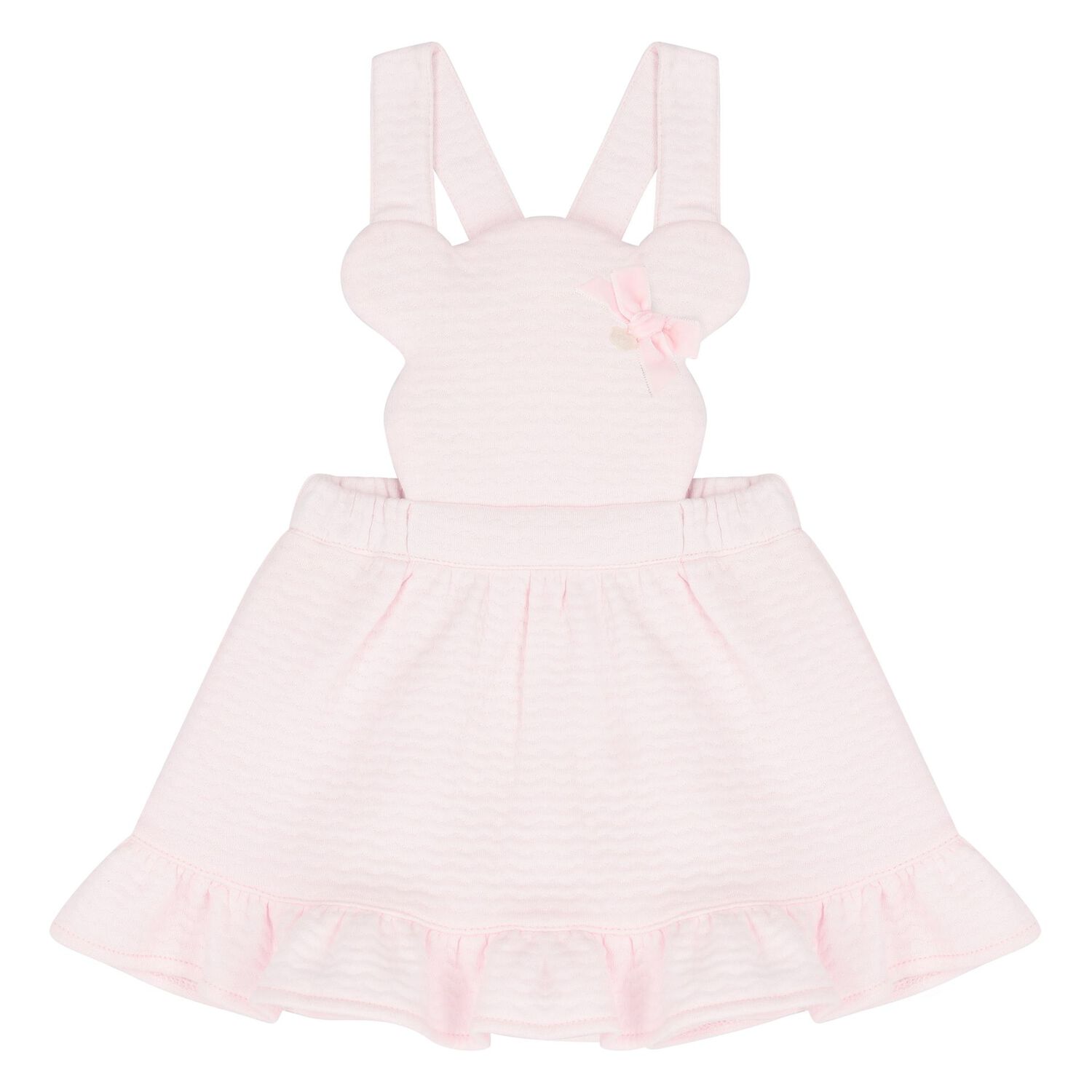 Baby Girls White & Pink Skirt Set, 1, hi-res image number null