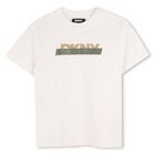 Boys White Logo T-Shirt, 2, hi-res