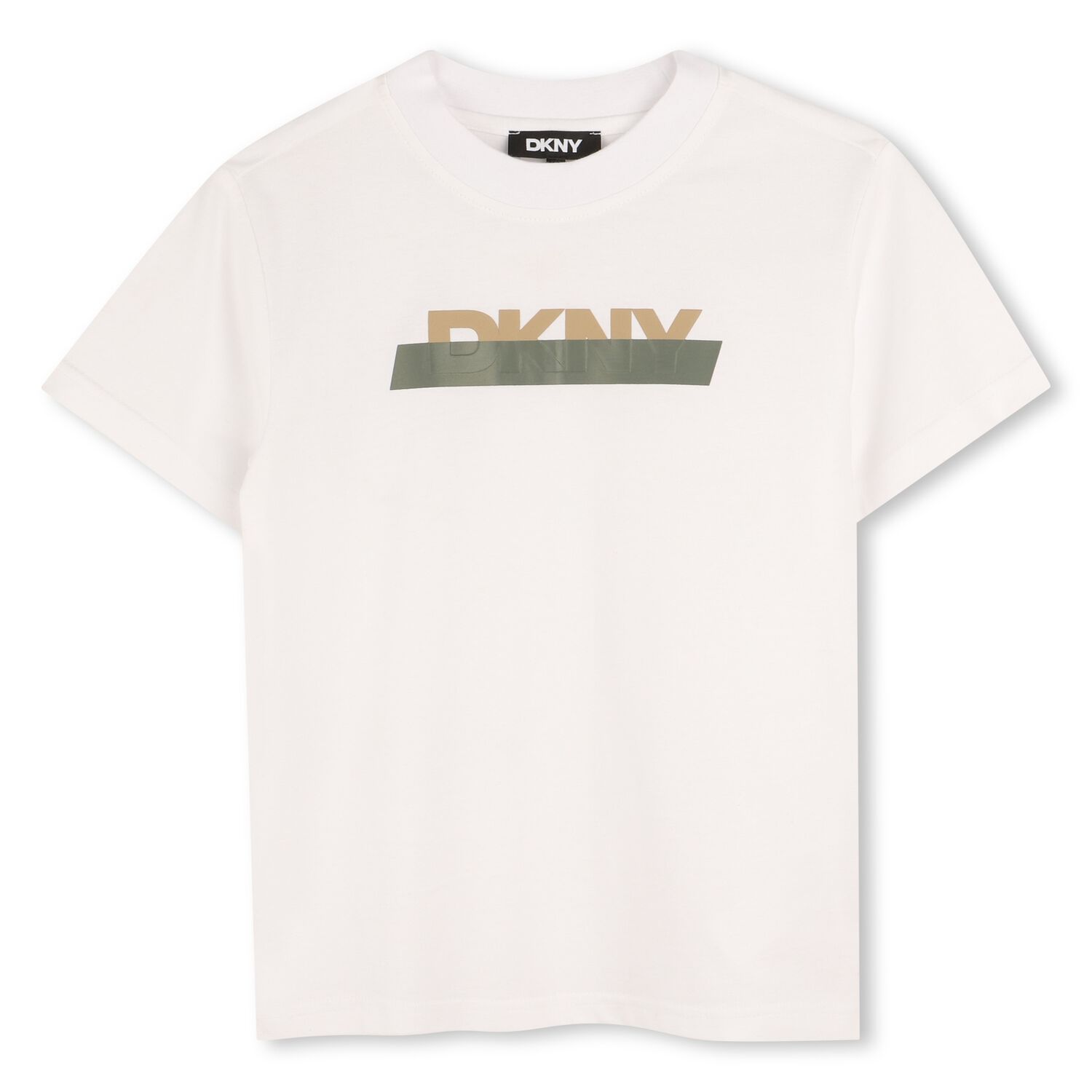 Boys White Logo T-Shirt, 2, hi-res
