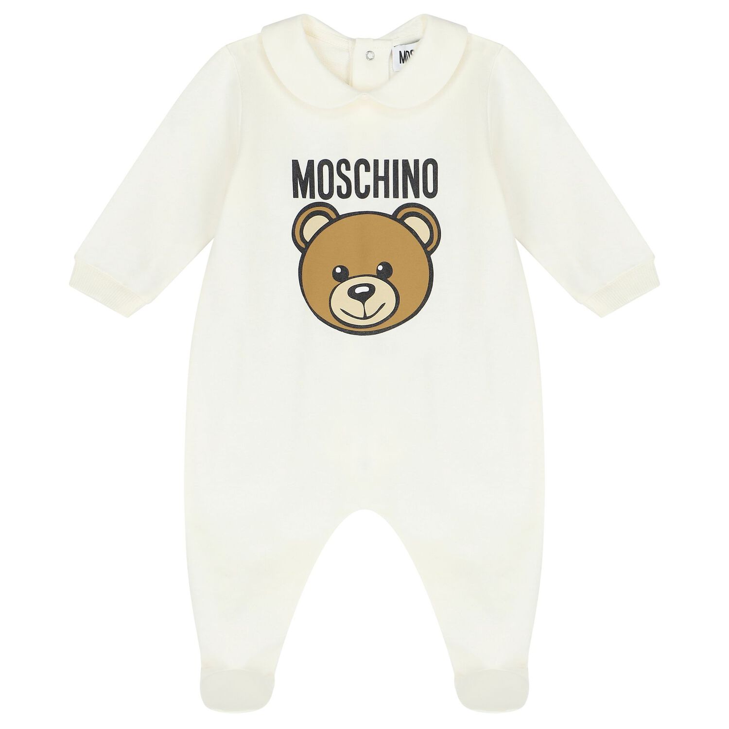 Ivory Teddy Bear Logo Babygrow Gift Set, 1, hi-res image number null