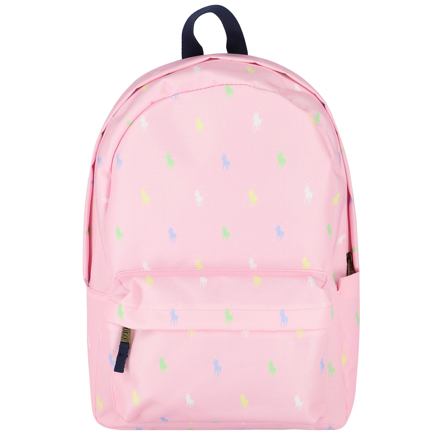 Girls Pink Logo Backpack, 2, hi-res