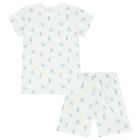 Boys White Cute Mouse Pyjamas, 1, hi-res