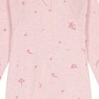 Baby Girls White & Pink Babygrows ( 4 Pack ), 4, hi-res