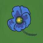 Green Logo & Poppy T-Shirt, 1, hi-res