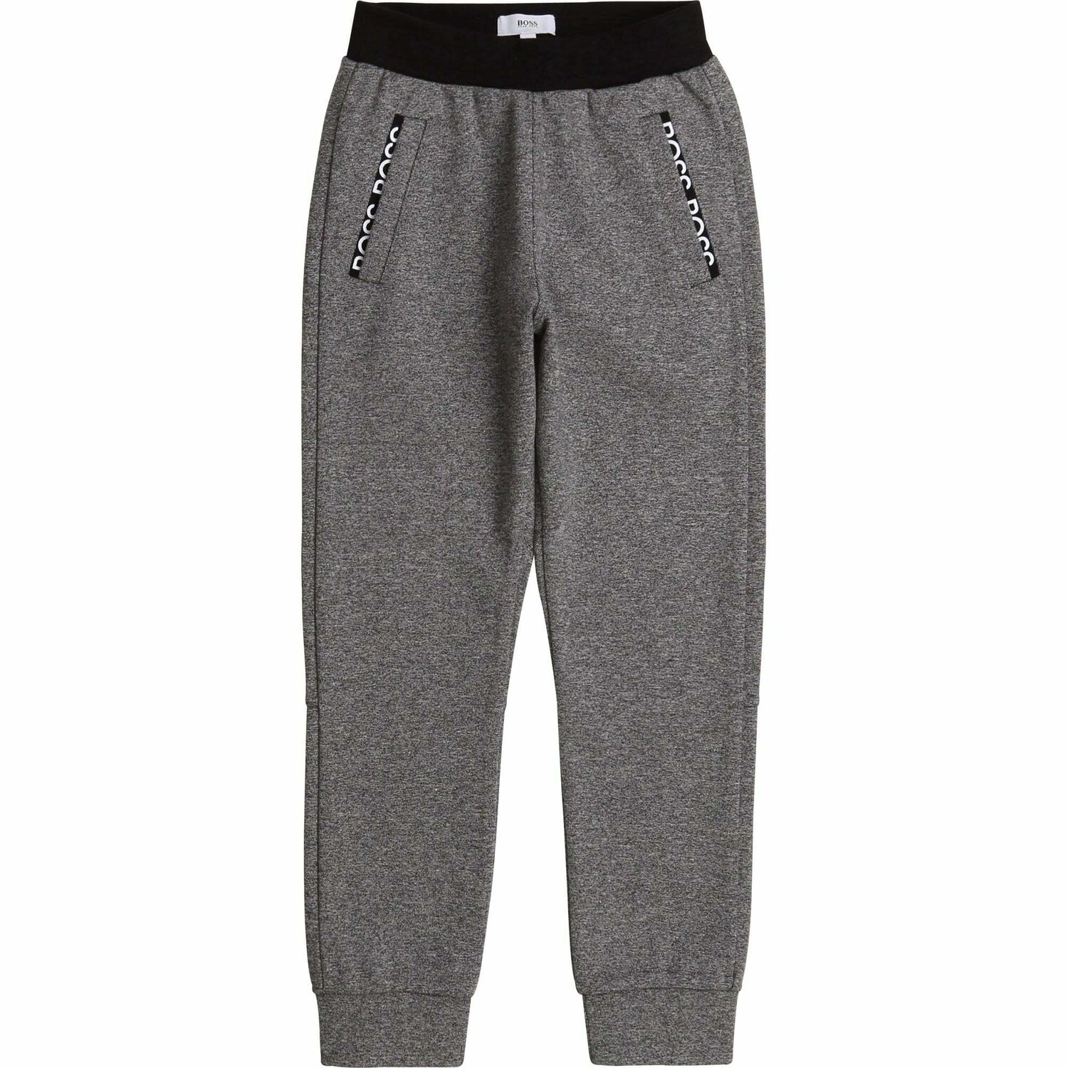 Boys Grey Logo Joggers, 1, hi-res image number null