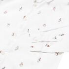 Younger Boys White Long Sleeve Shirt, 1, hi-res