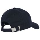 Boys Navy Blue Logo Cap, 1, hi-res