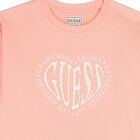 Girls Pink Logo Dress, 2, hi-res