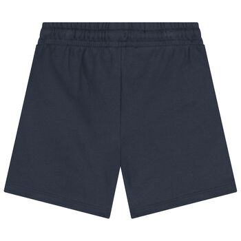 Navy Blue Logo Shorts